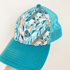 Prana // print trucker hat